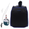 Portable Sauna Tent Prevent Dry Burning Relieve Pressure US 110V Full Size Portable Steam Sauna Overheat  for Home 1