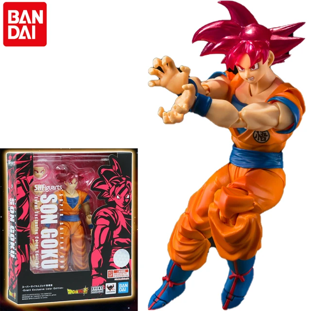 Boneco Goku ssj Blue Super Sayajin Dragon Ball Super Action colecionador  Edição Especial