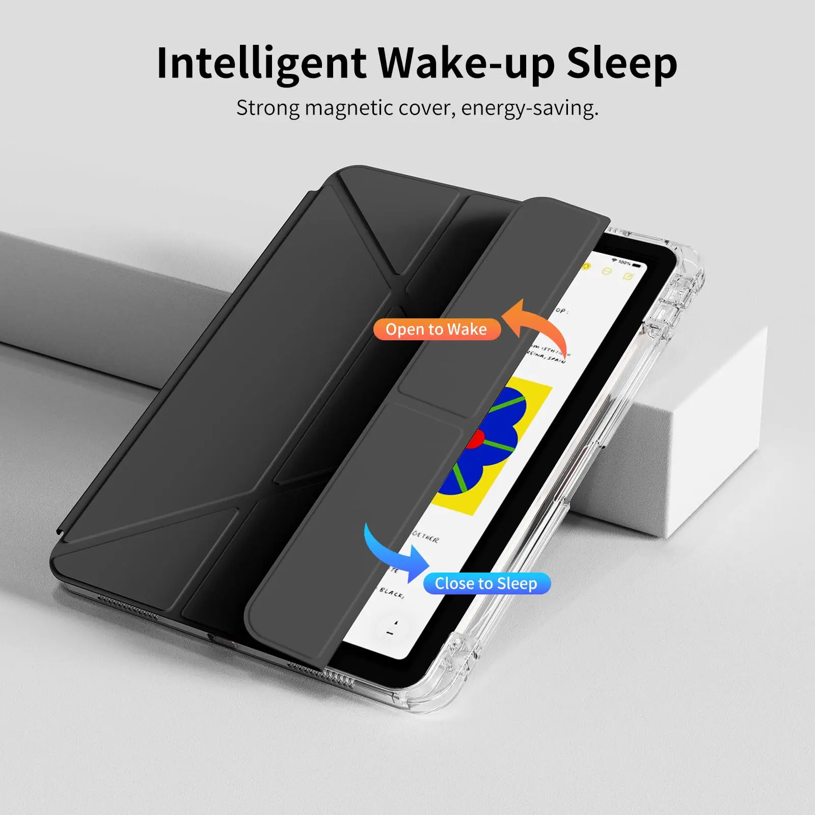Versatile Smart Cover Tablet Case