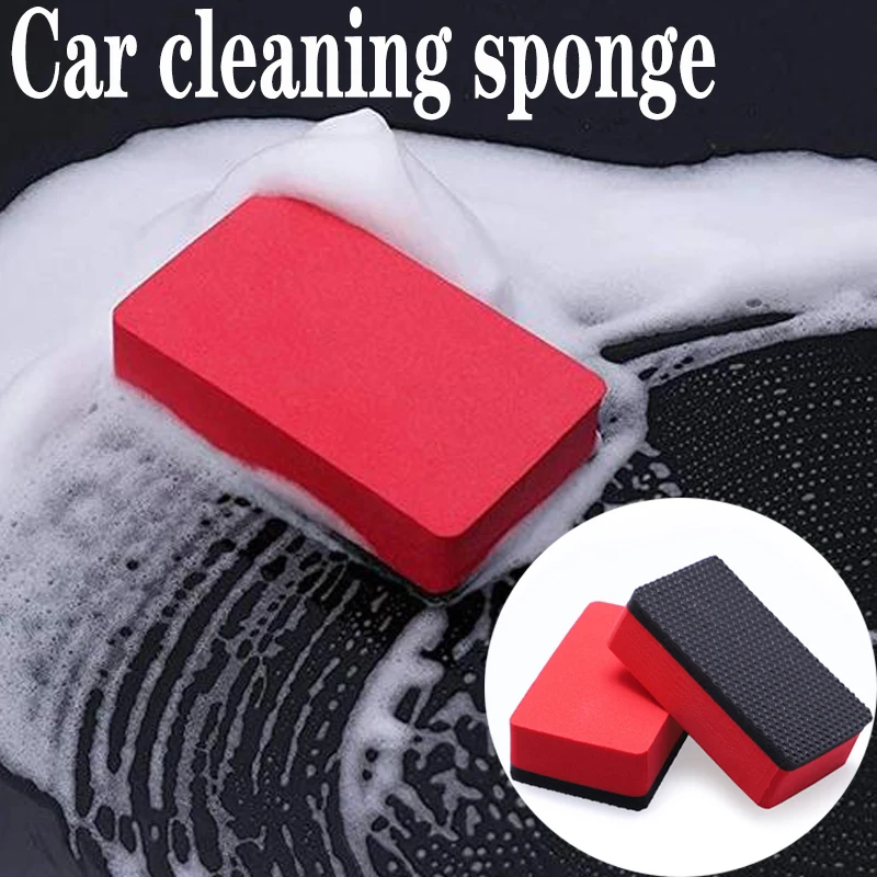 

Car Cleaning Clay Sponge Wax Polishing Pad Tool Car Wash Magic Mud Wipe Car Cleaner Mini Handheld Car Washer