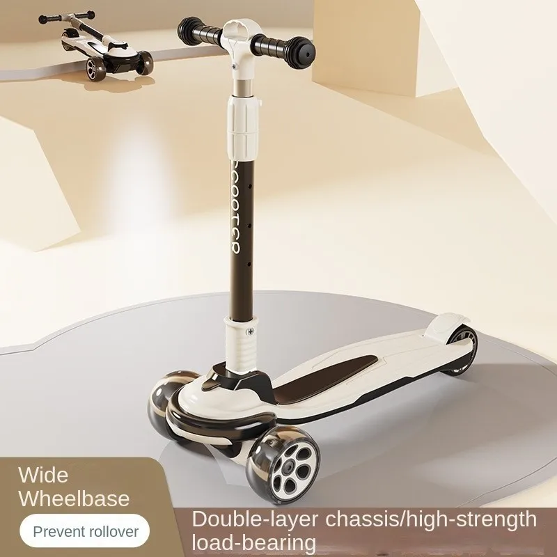 Children scooter folding scooter TULX Motion Scooter With Strong Shock Absorption And High Noise Reduction Adopts PU Material For Safer More Convenient Riding