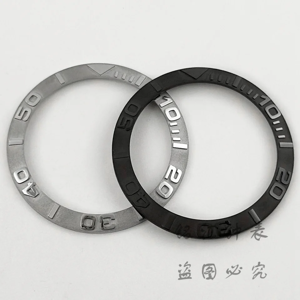 38mm GMT Keramik Lünette Ersatz Uhr Ring Fit Für 40mm SUB Uhrengehäuse