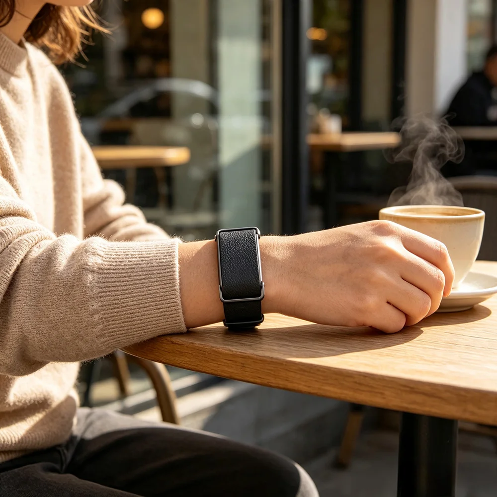 Leather-Textured Adjustable Strap - Soft Touch Daily Accessory Replacement Band