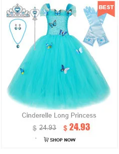 Funkelnde Eiscreme langes Tutu-Kleid für Mädchen Weihnachten Halloween Kostüme Kinder Süßigkeiten Geburtstag Outfits mit Bogen Prinzessin Ballkleid – Detail 9