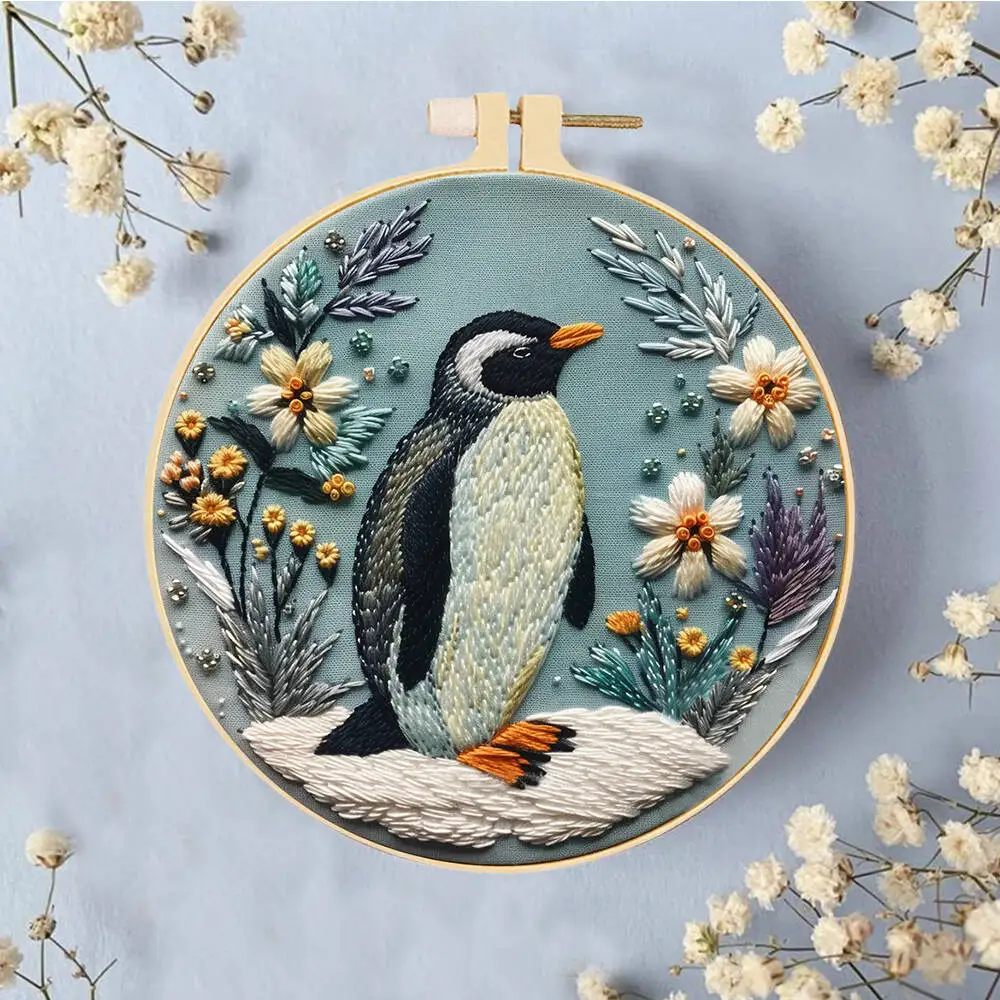 Animal Embroidery Starter Kit 3