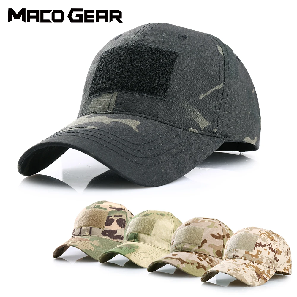 Summer Camouflage Baseball Mesh Skull Cap Adjustable Sunshade Tactical Fishing Sports Hunting Hiking Snapback Caps Men Women