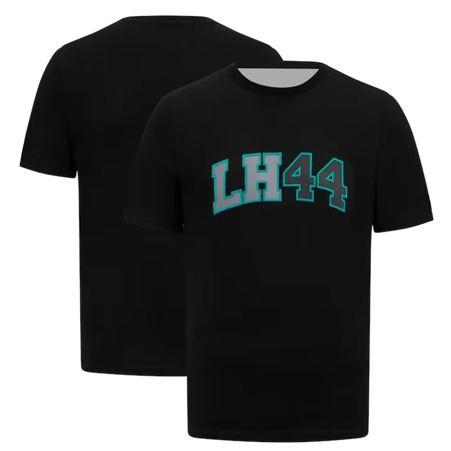 

Men's Racing 3D Design Short Sleeve T-shirt 2023 New Harajuku Top Summer Leisure T-shirt Loose T-shirt Black Large Men's Clothin