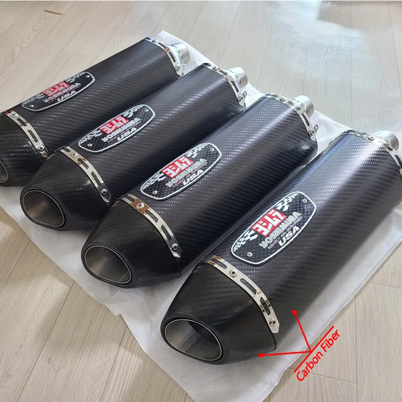 Yoshimura Universal Motorcycle Exhaust Modified Muffler Carbon Fiber