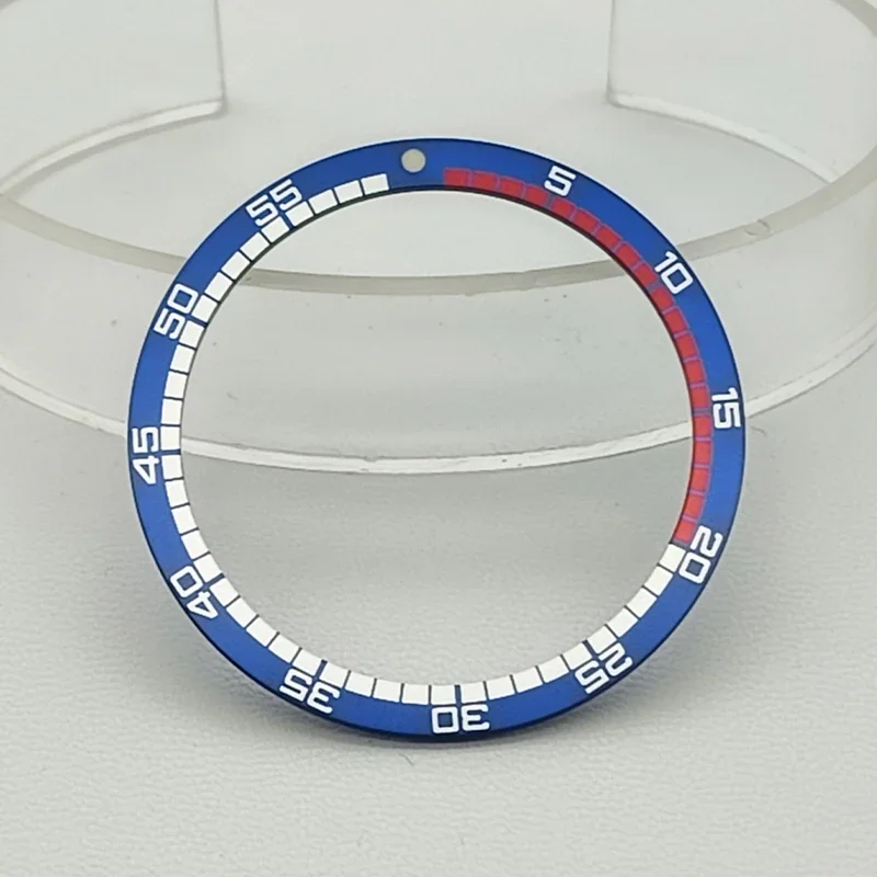 Flat Aluminum Watch Bezel Insert - 38x31.5mm