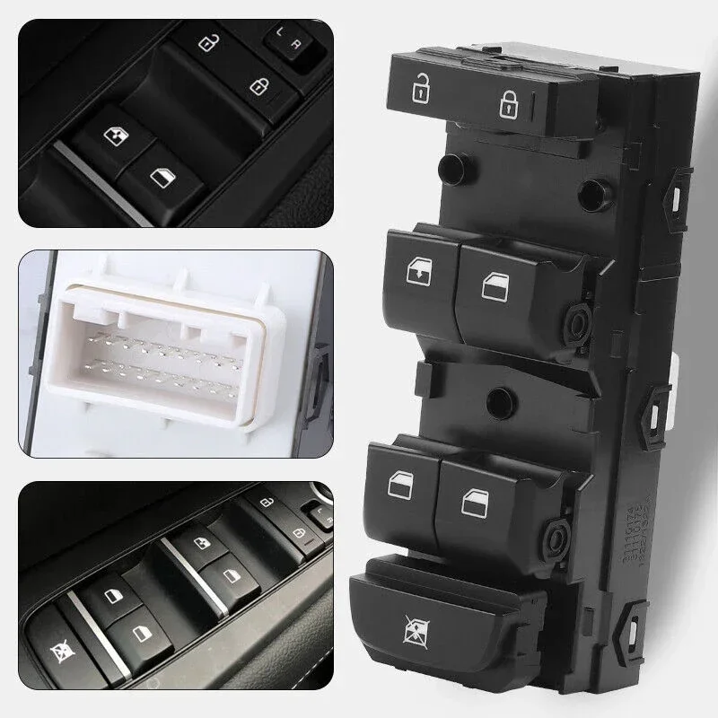 Interruttore Alzacristallo Per Kia Forte 2019-2021 - Lato Conducente, 18 Pin, OE 93571-M6100 - Foto 9