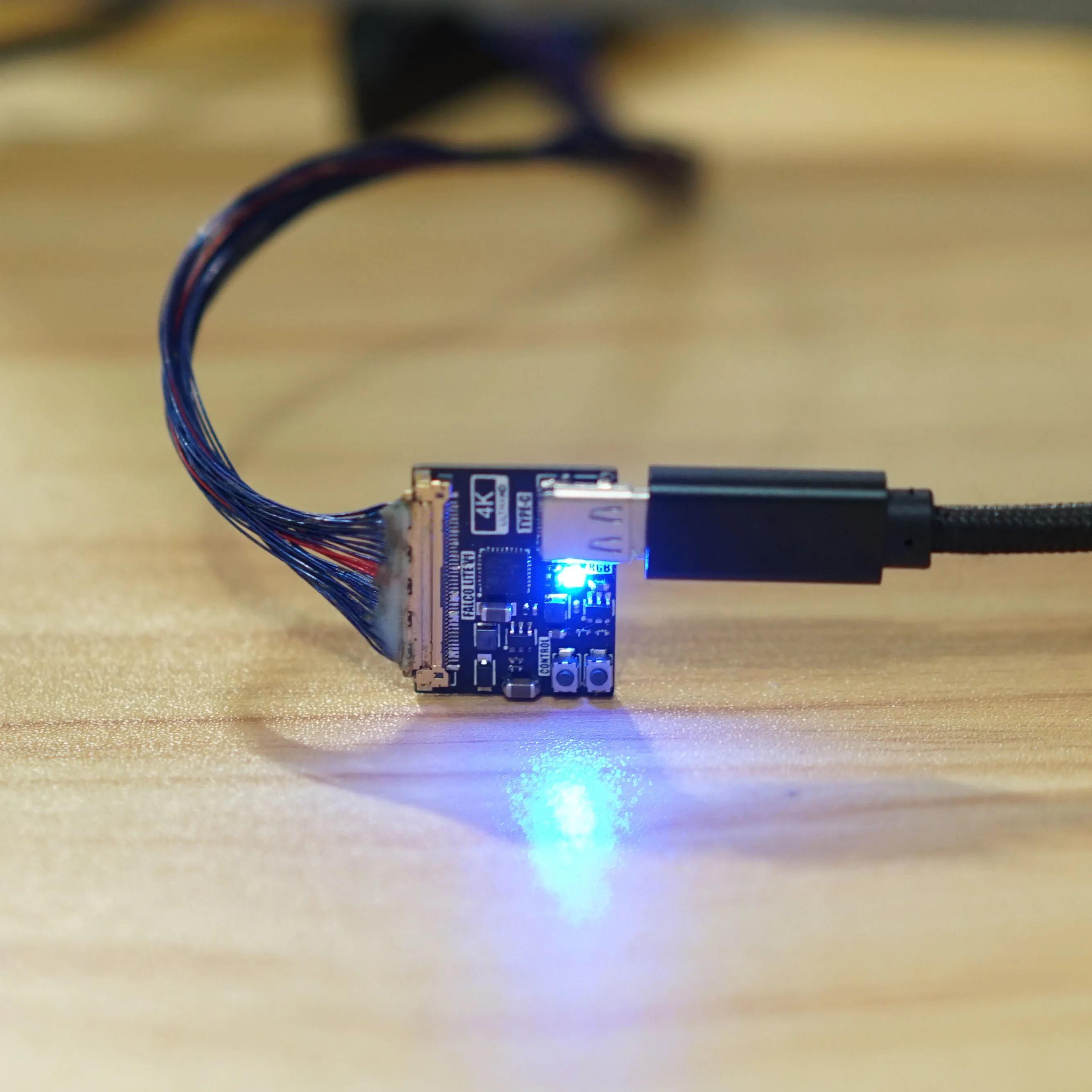 Nvarcher Mini Edp para dp Board Driver 4k Tipo-c - Imagem 4