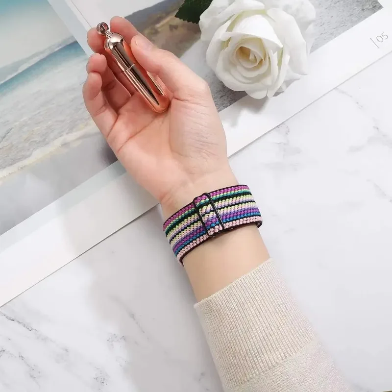 Versatile Nylon Strap Wristband - 20mm/22mm Adjustable Sizes