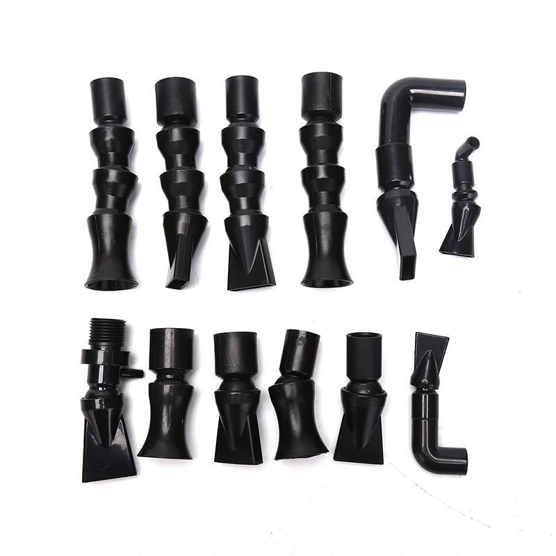 Fish Tank Pump Duckbill Nozzle Adjustable Aquarium Filter Pump Rotating Water Outlet Return Pipe Connector Plumbing Fitting aquarium tubing connectors