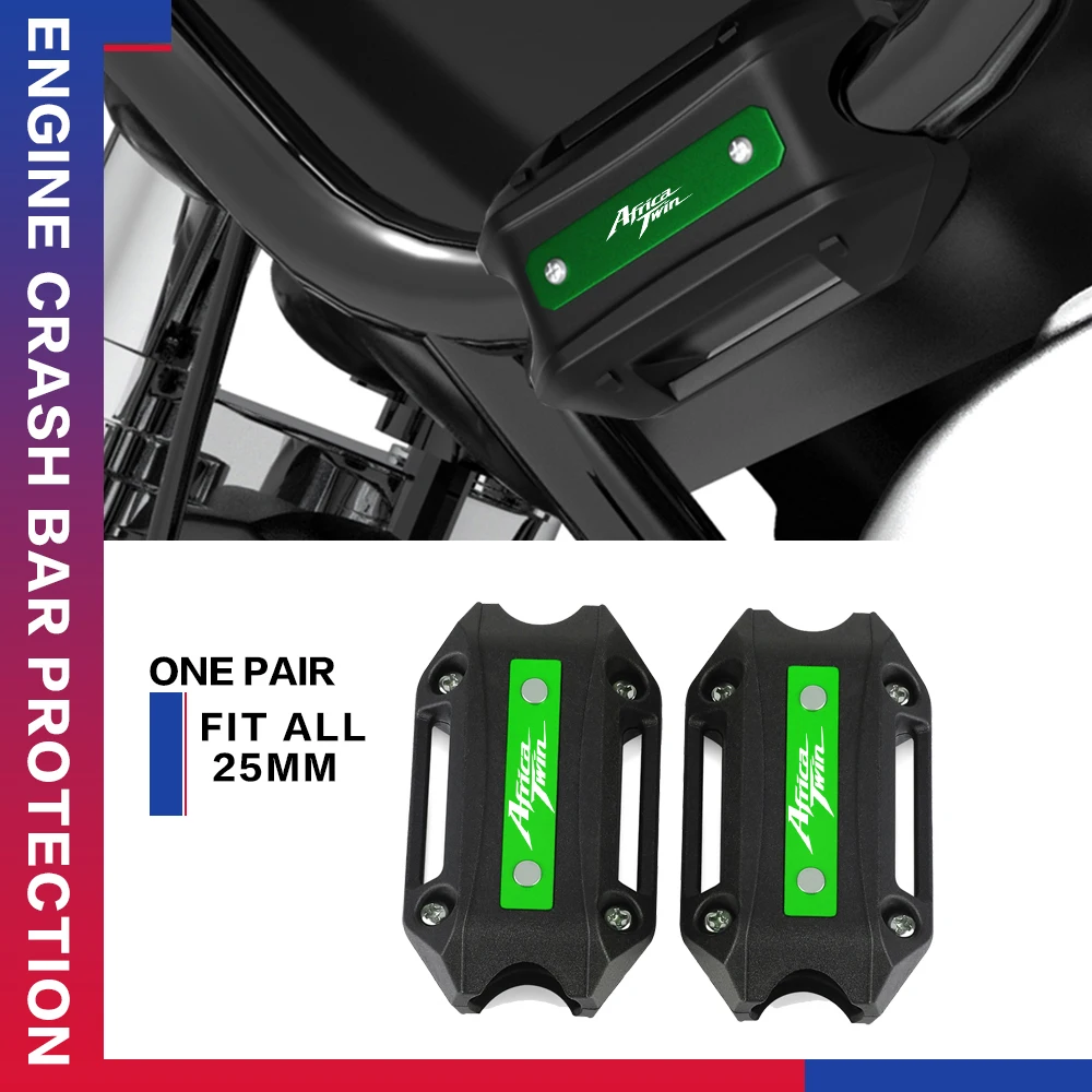 

Motorcycle Engine Protection Guard Bumper Decorative Block For HONDA Africa Twin 1100 CRF1100/L CRF 1000/L XRV 750 crf1000l