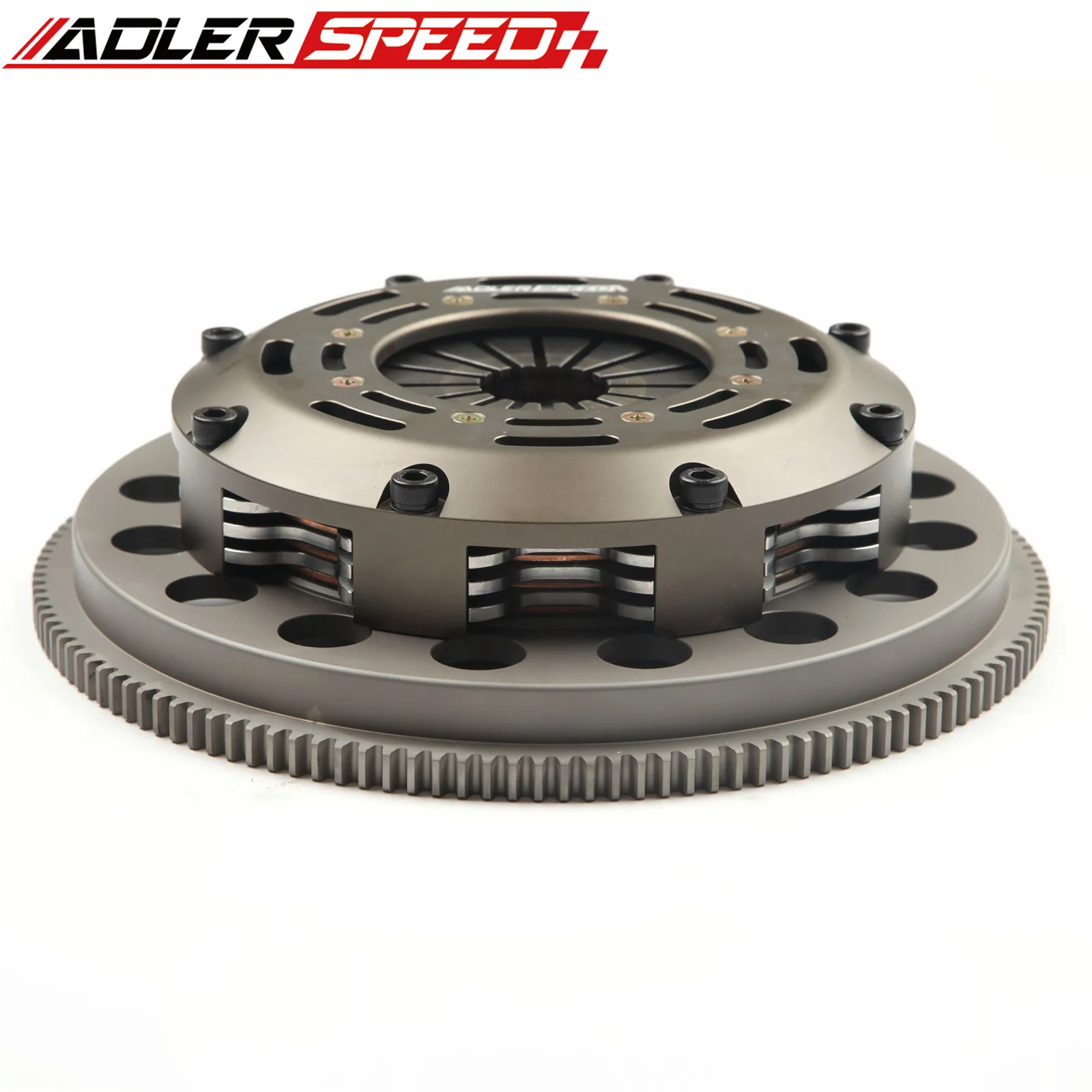 ADLERSPEED 7.25인치(185mm) 클러치 레이싱/스프링 클러치 싱글/트윈/트리플 디스크 키트 미니 쿠퍼 S R52 R53 1.6L 6단 02-06용