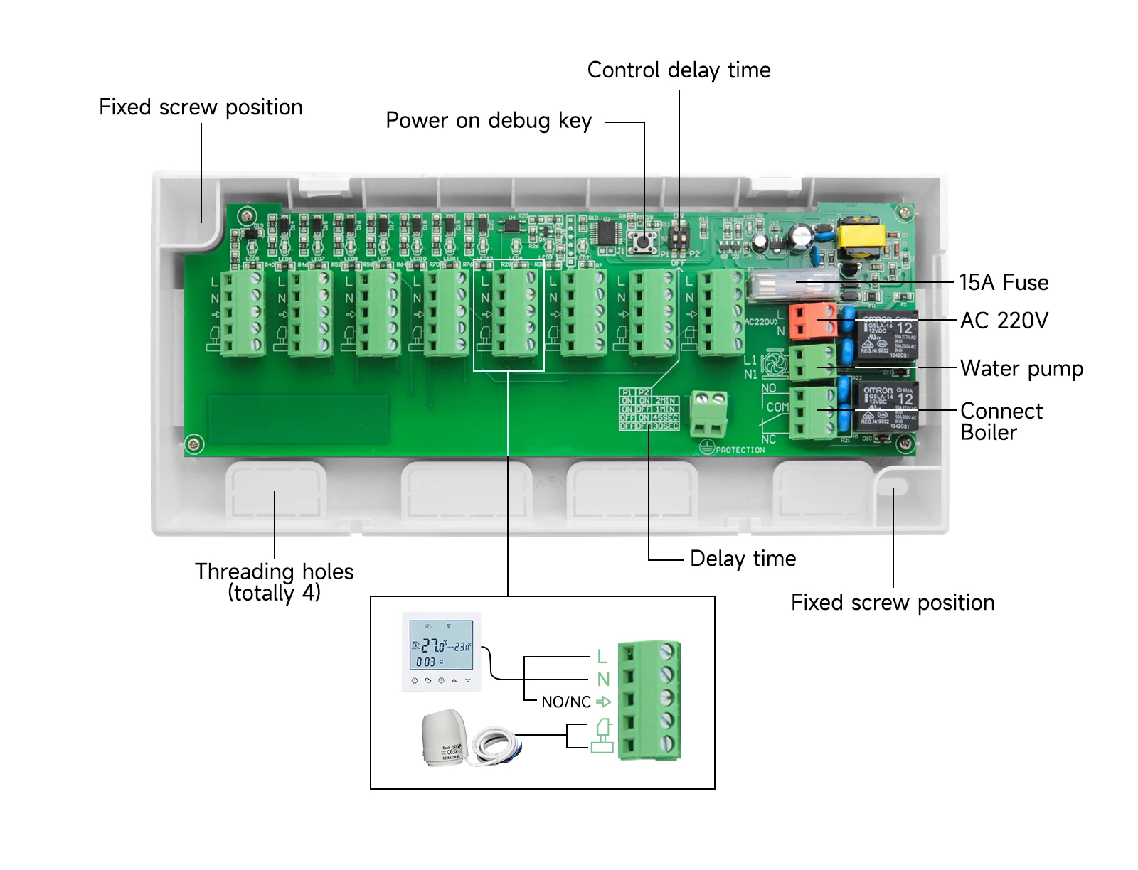 Hive Thermostat Wiring Underfloor Heating Wiring Hive Multizone