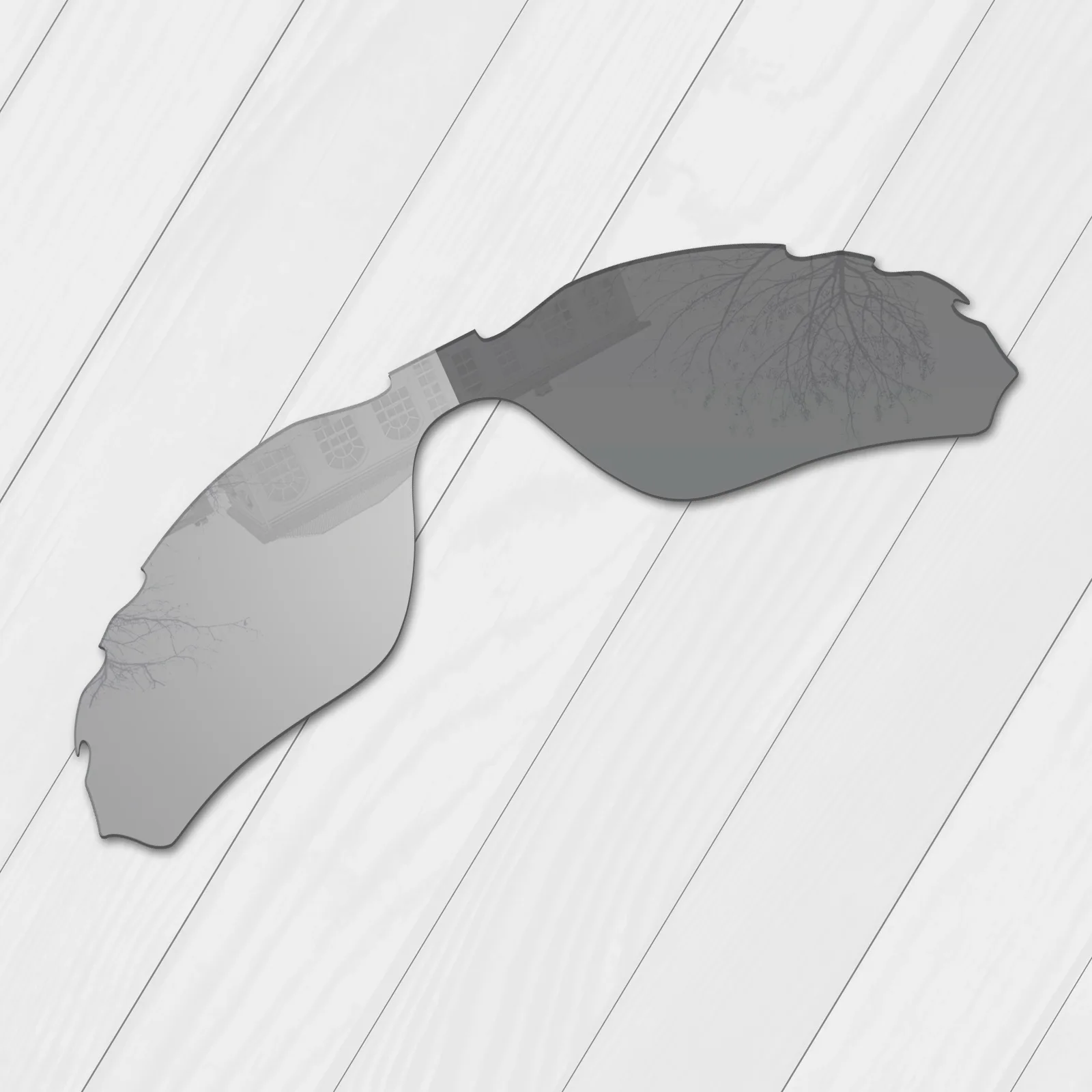 

Wholesale E.O.S Polarized Enhanced Replacement Lenses for-Oakley Radar Edge Vented Sunglasses - Grey Photochromic