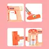 Kids Vacuum Cleaner Kids Simulation Housework Dust Catcher Toy Set Simulation Electric Vacuum Cleaner Toy Home Cleaning Toy for 4