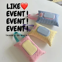 Color Portable Wipes Holder Case Cotton Baby Wet Wipe Pouch Reusable Refillable Cosmetic Pouch Useful Tissue Box 2