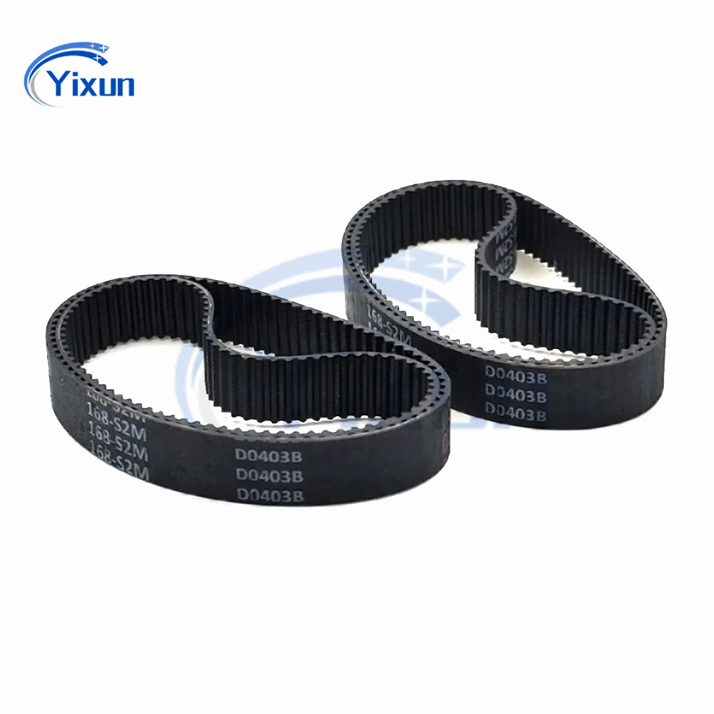 S2M 타이밍 벨트 길이 396 400 404 406 410 412 416 418 420 422 424 426mm 폭 4, 6, 9, 10, 15mm 피치 2mm 고무 드라이브 톱니 벨트