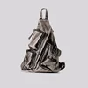 Annmouler Designer Backpacks for Women Soft Washed Letaher Sling Chest Bag Vintage Multi-pockets Punk Style Small Bag 1