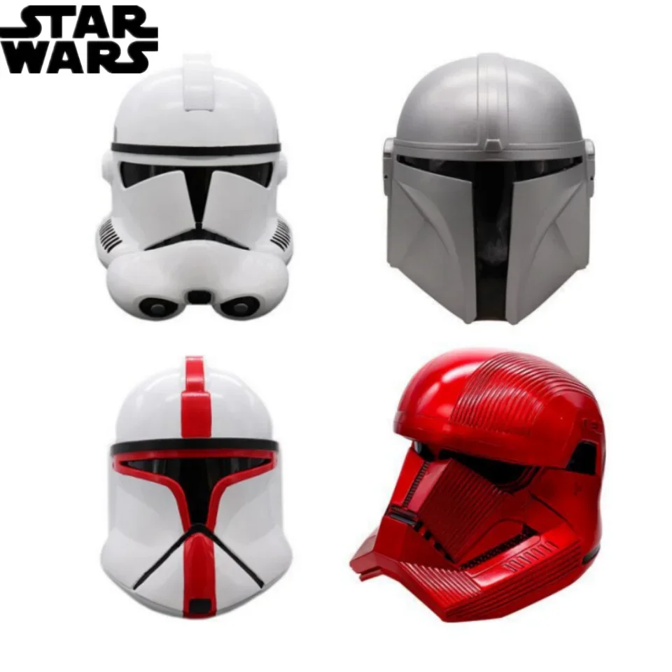 Casco Star Wars Il Casco Mandaloriano Halloween Cosplay Casco Replica Full Head Mando Bounty Hunter Mask Regalo Di Natale