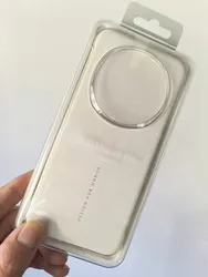 Luxury Leather Shockproof Slim Phone Case - Premium Back Cover Bumper for Magic 7 (White)