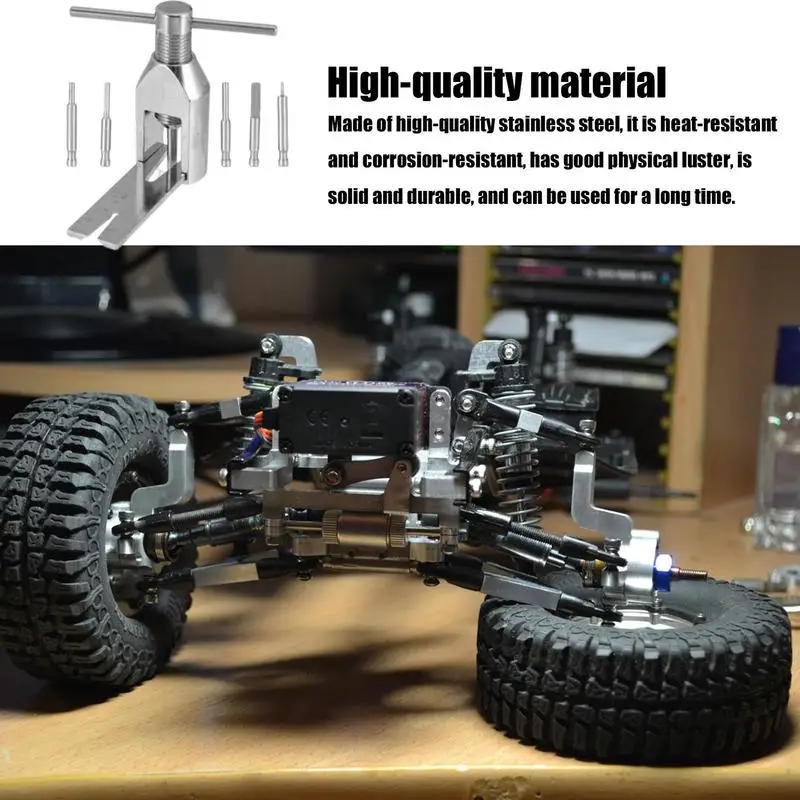 

Car Gear Assembly Remover Tools Set Stainless Steel Automobile RC Motor Gear Puller Tools Vehicle Universal Gear Removal Tool