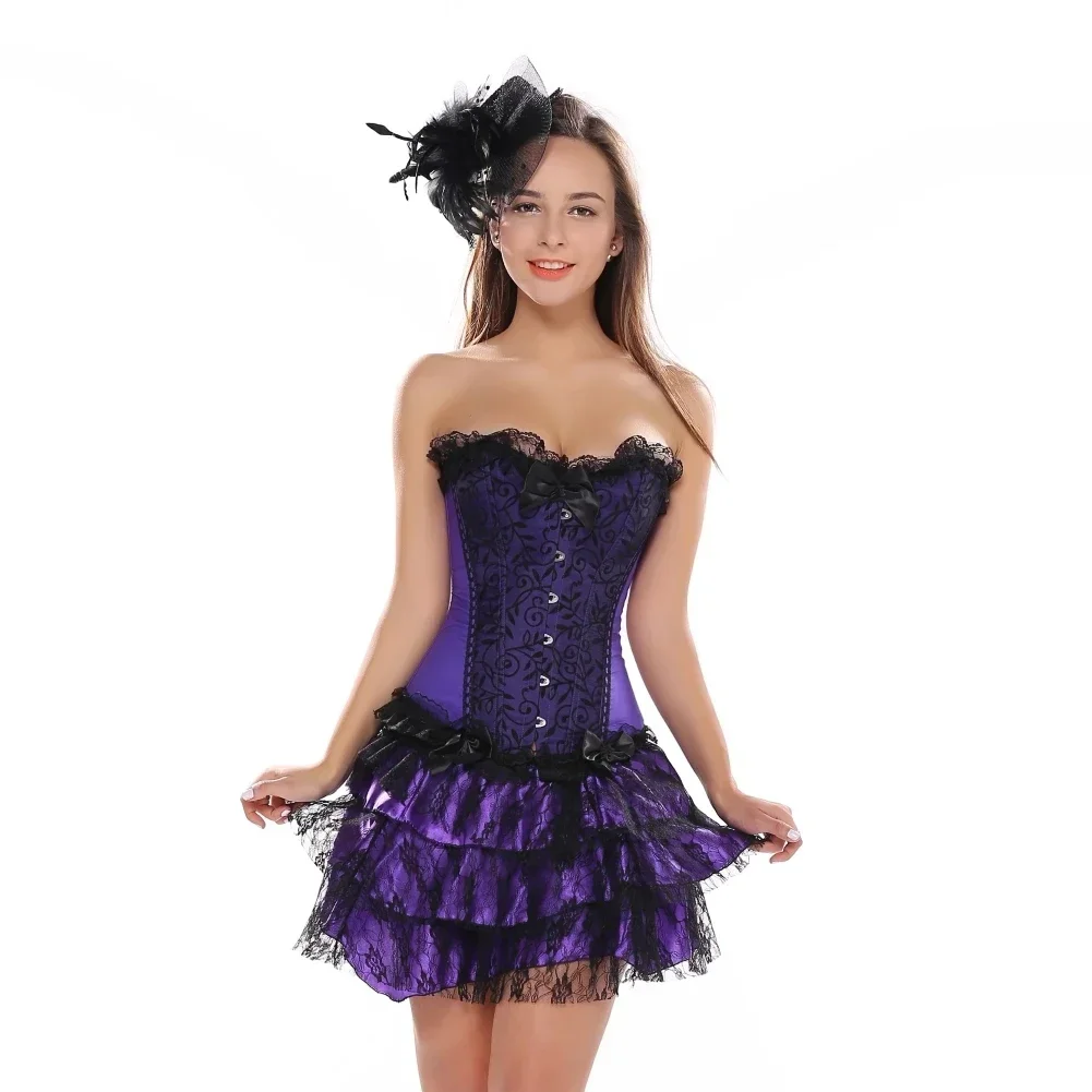 Victorian Lace Overbust Corset