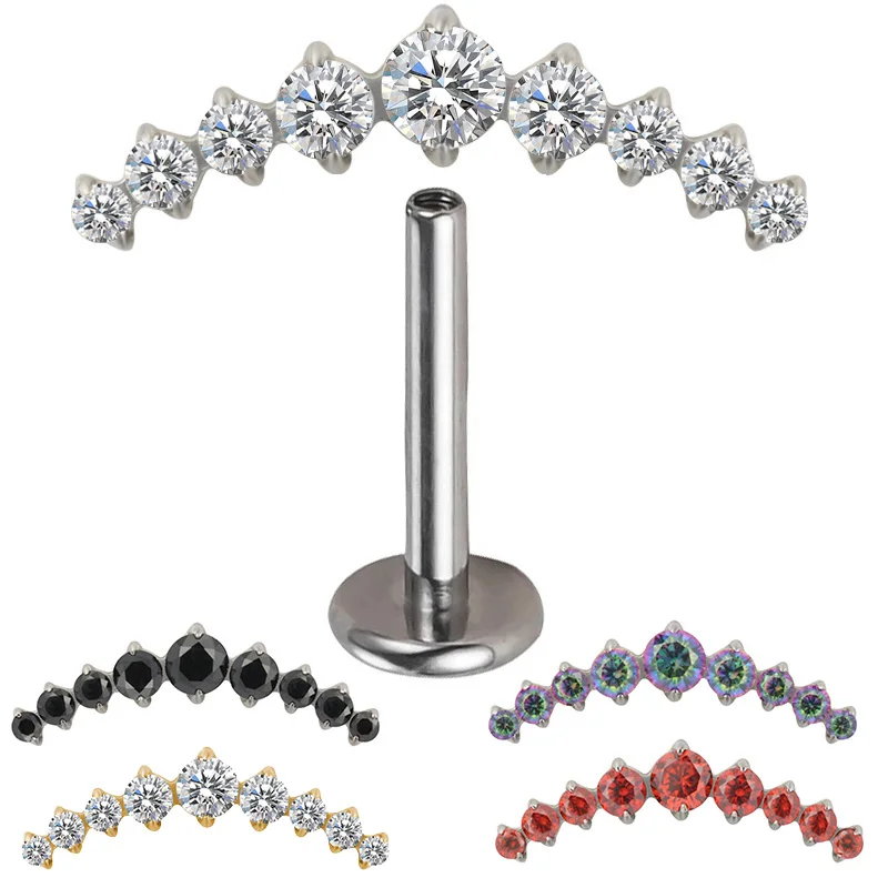 OUFER 16G Piercing Oreille Cartilage Filetage Interne Piercing