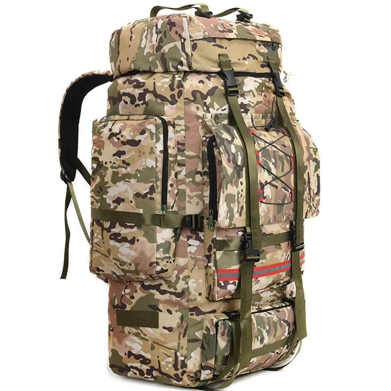 

130L Large Capacity Men Tactical Military Backpack Man Hiking Oxford Backpacks Military Travel Bag for Camp Hike Climbing Bags