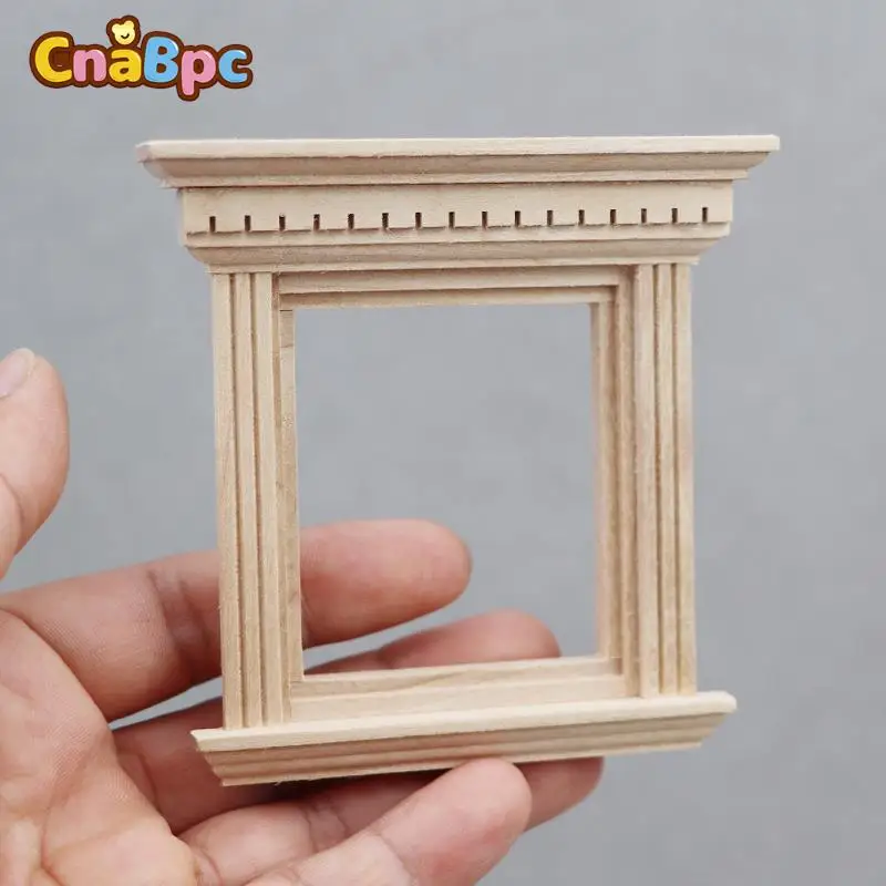 1:12 Dollhouse Square Window Frame/Window Handle Model Dollhouse 20 Pane Windows Dolls House Mini Furniture Craft Accessories
