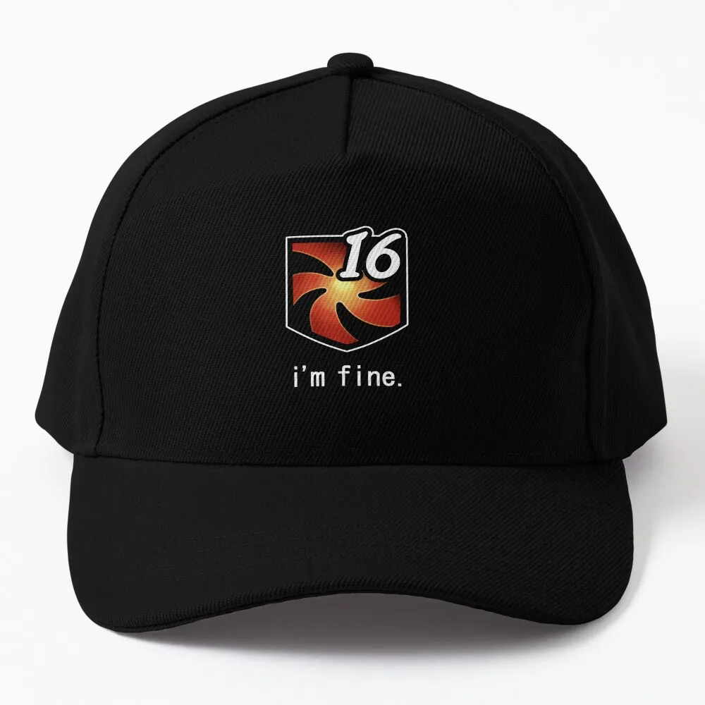

I'm Fine Vuln Stacks [FFXIV] Baseball Cap Military Cap Man Luxury Hat Elegant Women's Hats Men's