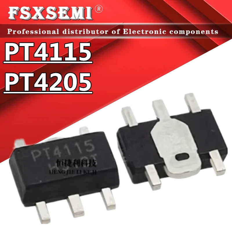 (10-20) штЛот PT4115 PT4115B89E PT4115-89E PT4205E89E PT4205 SOT89-5 светодиодный привод постоянного тока 4115 (art.: 3920c2a10ea00) - 3920c2a10ea00