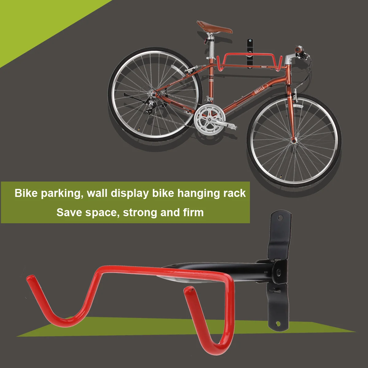 

Bike Racks for Garage Storage Holder Mountain Heavy Duty Hook Garbage Wall Space-saving