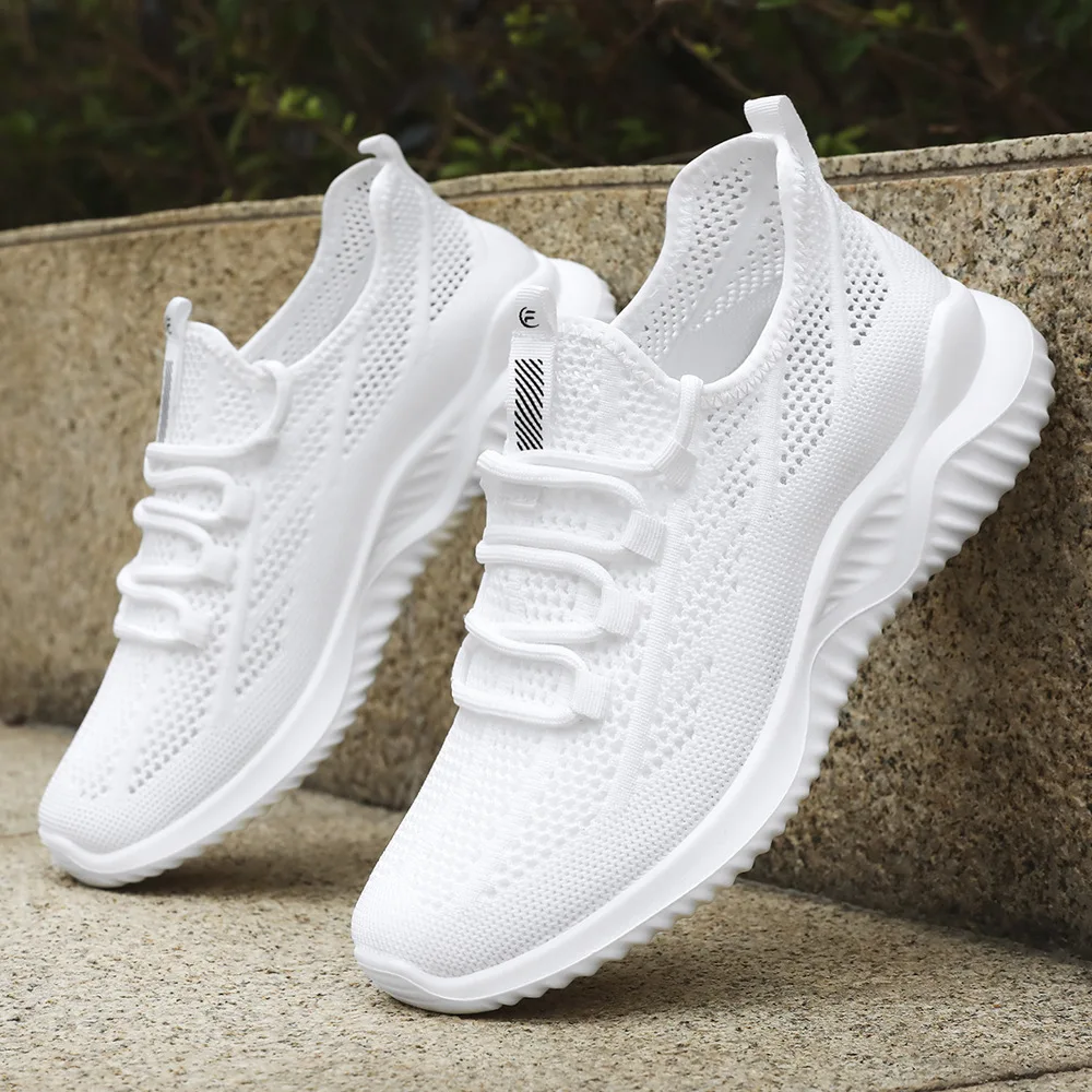 Men's shoes 2024 spring new breathable fabric upper single shoe lightweight casual shoes men's sports shoes39-44