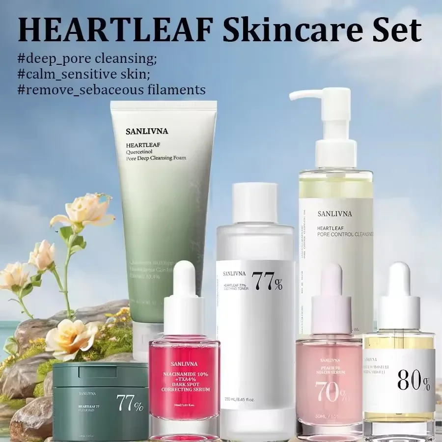 Niacinamide Serum Dark Spot Correcting Moisturizing Brightening Fade Fine Lines Deep Cleaning Makeup Remover-niacinamide serum