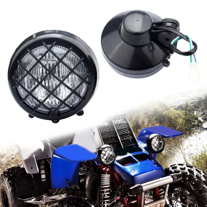 

Front for Head Light Headlight For 4 Wheel Quad Dirt Bike ATV
