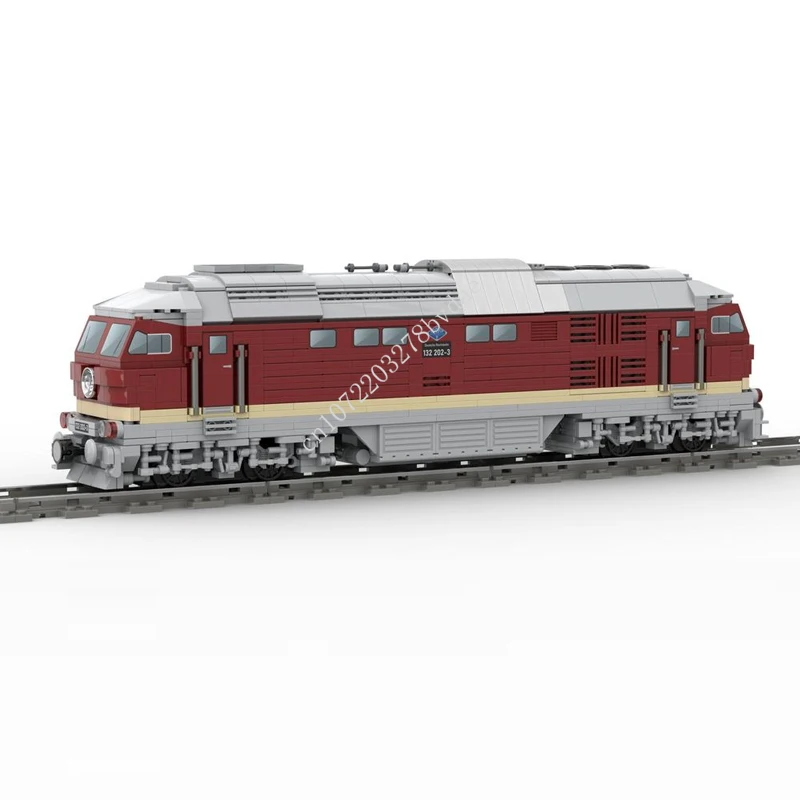 

Конструктор MOC BDiesel локомотив BR132, 1458 шт.