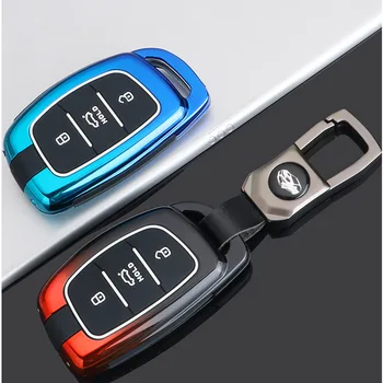 2022 nuova custodia per chiave a distanza per auto per Hyundai Tucson Sonata Santa Fe Elantra Accent Solaris Verna ix25 ix35 i20 i30 i40 - 2022 nuova custodia per chiave a distanza per auto per Hyundai Tucson Sonata Santa Fe