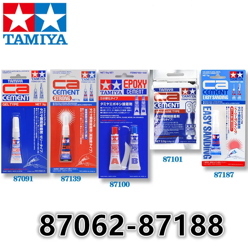Tamiya Craft Bond Cement Plastic Decals Photo Etching Glue For DIY