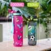 Large Capacity Transparent Plastic Water Bottle 750ml-1000ml 1pc Sports Outdoor Travel Holiday Gift Suitable 2