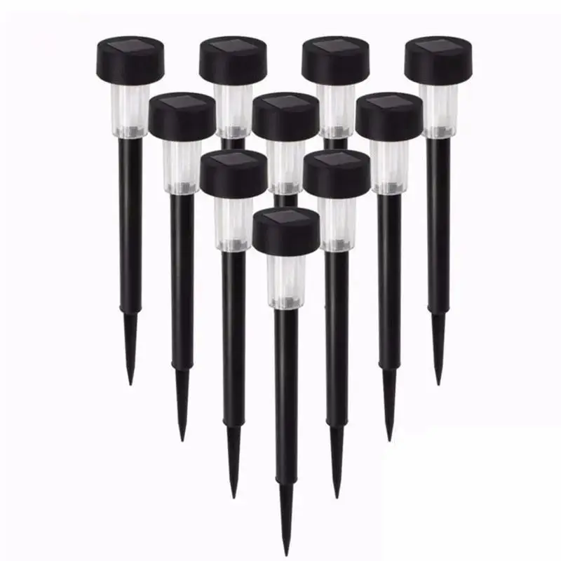 1Pcs New High Quality White LED Lawn Light Lamp Solar Outdoor For Courtyard Walkway Garden Landscape Lights Lighting