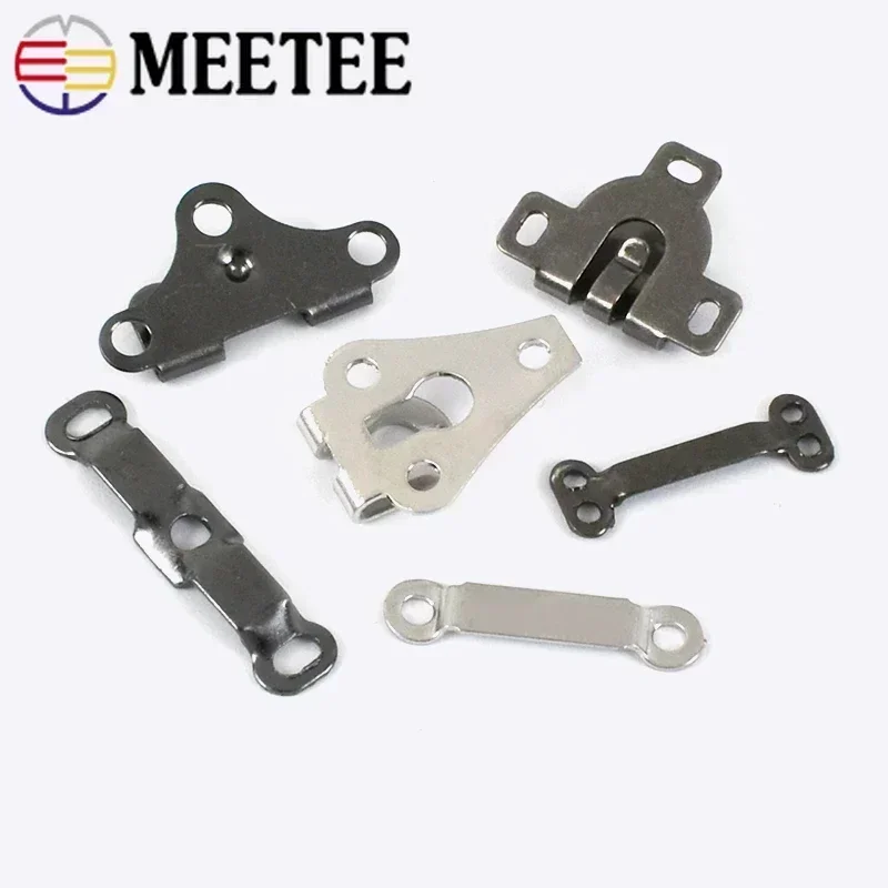 20-100Sets Metal Garment Hook Pant Trousers Button Suit Coat Adjuster Buckle Women Skirt Invisible Clasp DIY Sewing Accessorie 4