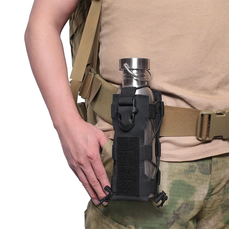 Outdoor Travel Kettle Bag Sport Bag Tactical Water Bottle Pouch Combination Backpack for Large Hiking Recreational Bag