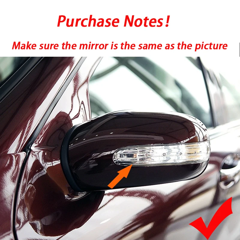 ޸  C Ŭ W211 W203 S203 CL203 2001-2007 LED  õ, ̴  ̳ Ŀ, ̵ ̷ Ʈ, 2 