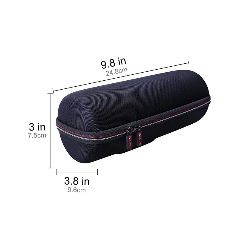 Xanad-estojo Rígido para Jbl Charge Portátil Impermeável Alto-falante Bluetooth sem Fio se Encaixa Cabo Usb e Carregador - Image 4