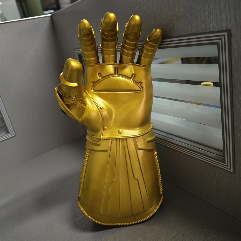 LED Light Up Thanos Gauntlet Halloween Gloves