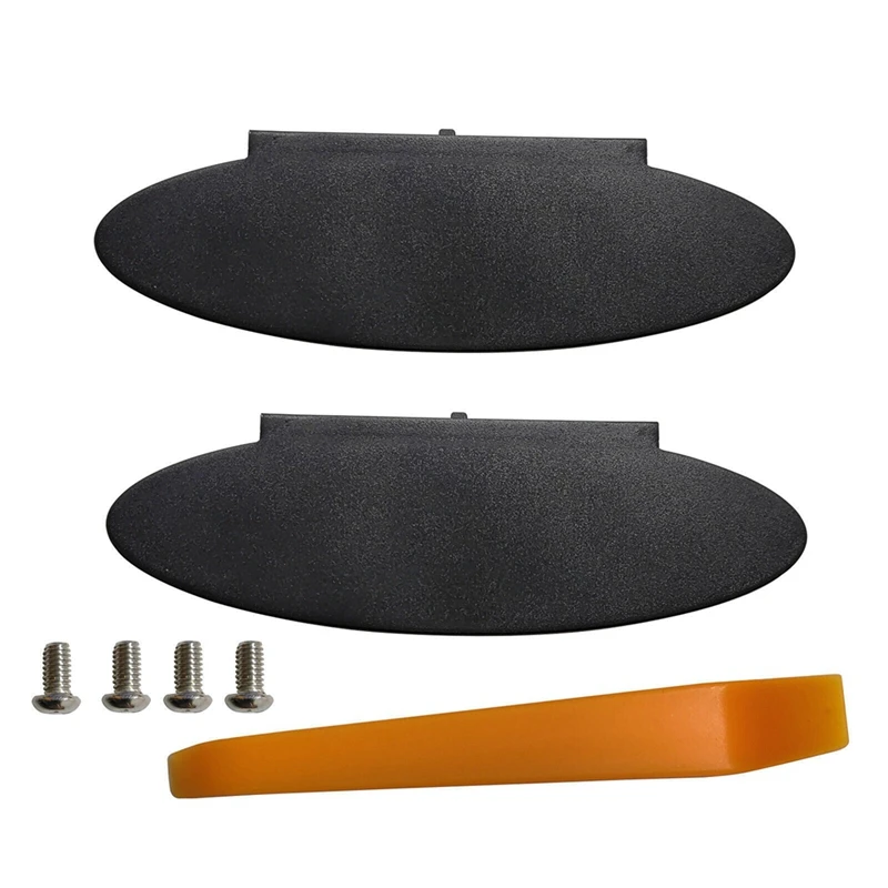 2 Pcs Car Sun Visor Interior Makeup Mirror Cover 99670142102 For Porsche 911 996 997 Boxster 986 Cayman 987 Replacement