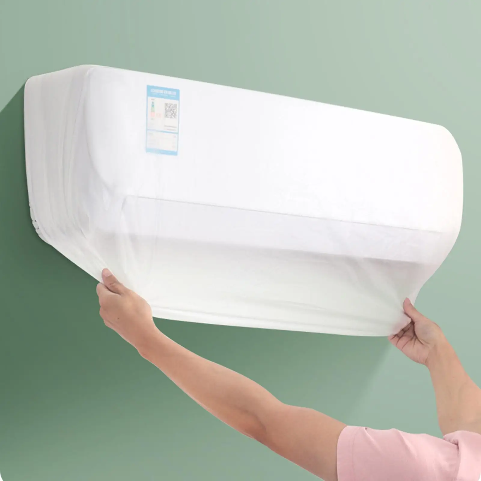 Air Conditioner Dust Cover Indoor Air Conditioner Cover All-Inclusive Wall Air Conditioner Dust Cover Protective - 6